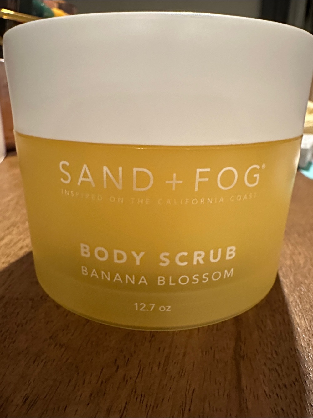 🆕 Sand + Fog Banana Blossom Body Scrub ~ 12.7 oz